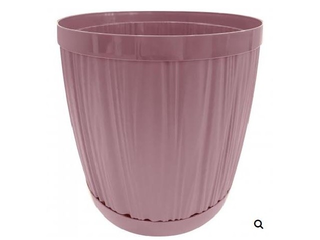 Горшок для цветов InGreen BARCELONA 1,8л, D155мм Морозная слива